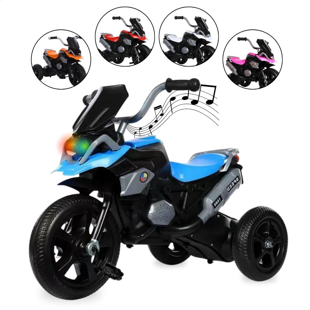 Triciclo Infantil Motoca de Passeio com Pedal 3 Rodas Brinquedo com — Games e Brinquedos
