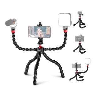 Tripé Flexível Neewer 1 4 p Câmera Smartphone Preto