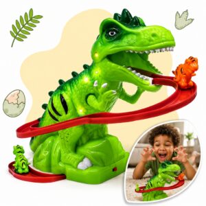 Túnel Dinossauro Com Som E Luzes Brinquedo Infantil Pista