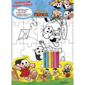 Turma da Mônica Diversão com Quebra-Cabeça