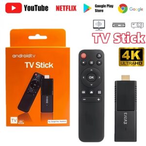 TV Stick 4K Ultra HD Sistema Android 8GB+128GB Wi-Fi 2.4G 5G Hdmi