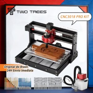 Twotrees CNC3018 Pro Cnc Router Pvc Machine Roteador 3 Eixos