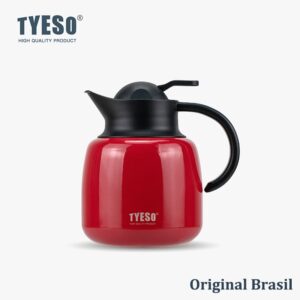 Tyeso Cafeteira Térmica Cafeteira Térmica Premium1000ml Aço Inox com
