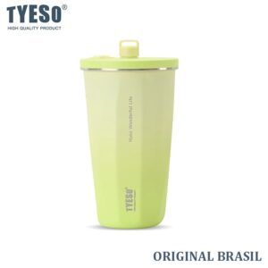 Tyeso Caneca de Café de Aço Inoxidável Copo Térmico de Aço Inoxidável