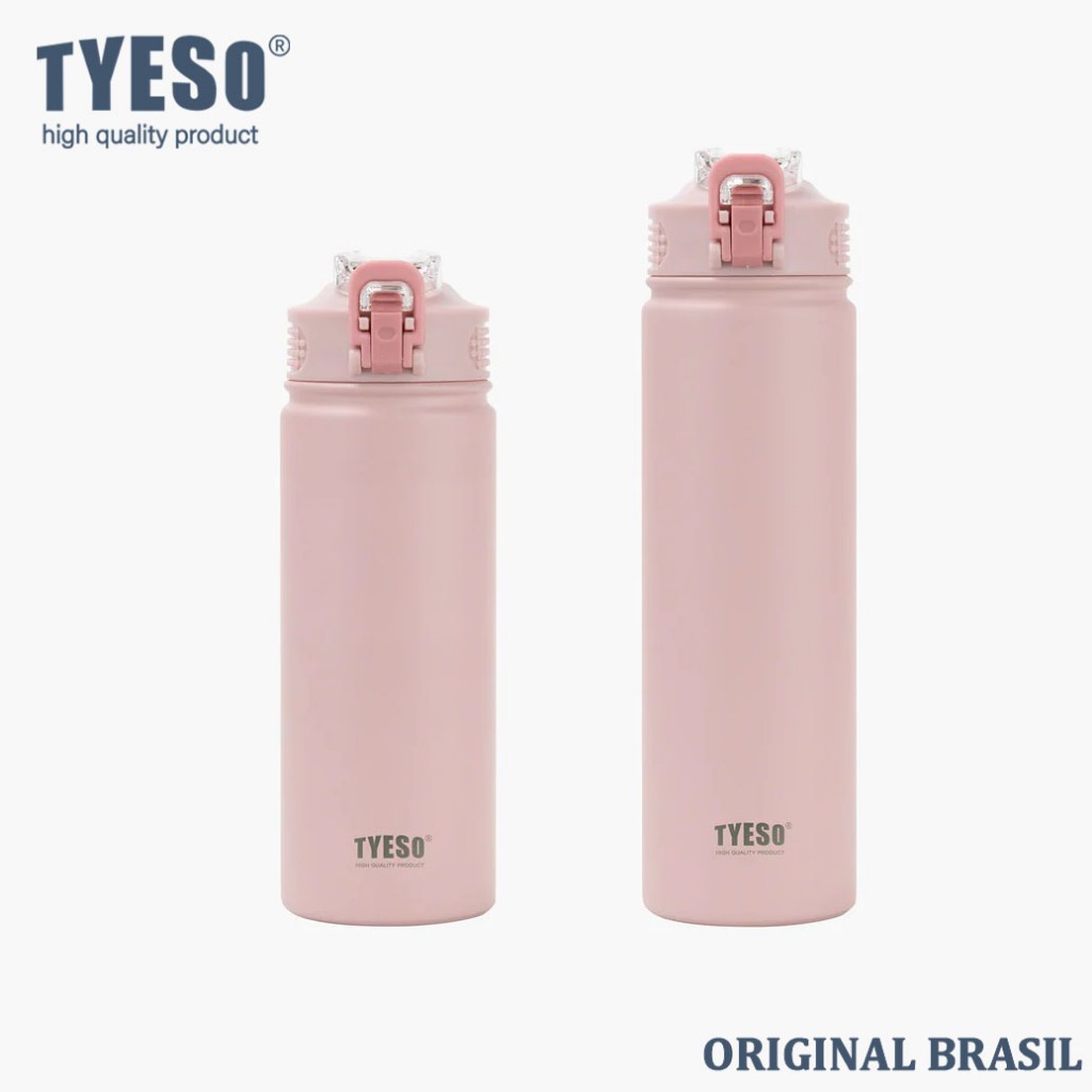 Tyeso Garrafa Térmica 600ML Copo Espacial com Vedação 100%