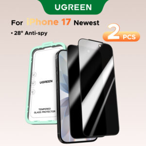 Ugreen 2pcs Protetor De Tela De Privacidade Para iPhone Série 17
