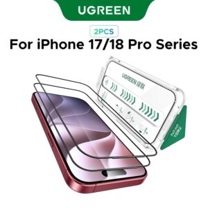Ugreen 2PCS Protetor De Tela De Vidro Filmes HD Temperado Ultra-Claro