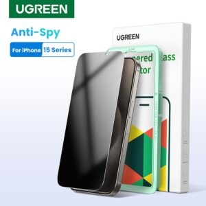 Ugreen 2PCS Protetor De Tela De Vidro Temperado Anti-Espionagem Para — Celulares e Acessórios