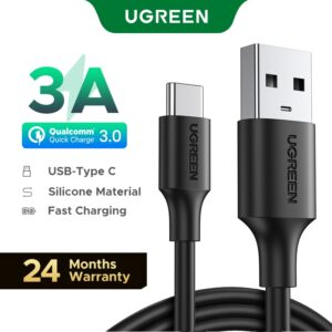 Ugreen Cabo De Dados Para Carregador Rápido Tipo C Usb C Para Samsung