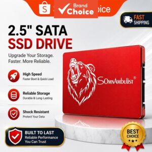 Unidade de estado sólido embutida Sata Iii 120 GB SSD de 2,5