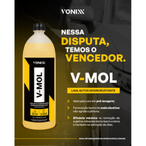 V-mol Shampoo Automotivo Vonixx Desincrustante Produtos Vonixx 1,5 — Cabelos