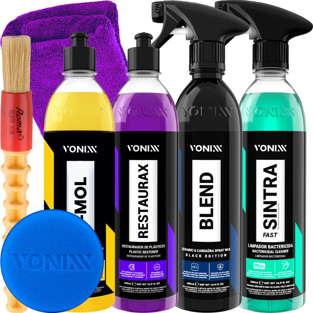 V-Mol Vonixx Shampoo Lavagem Cera Blend Black Sintra Restaurax — Cabelos