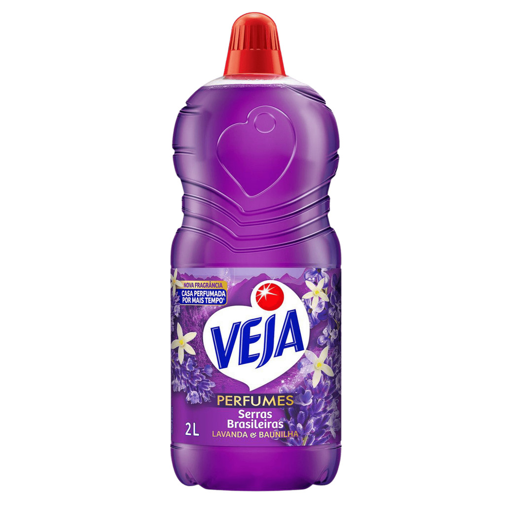 Veja Limpador Perfumado Lavanda e Baunilha Perfumes Serras