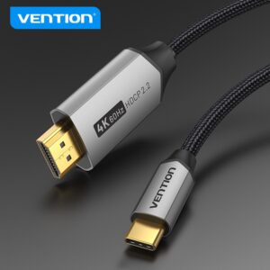 Venção Tipo C Para Hdmi 4K 60Hz 3D Visual Hdcp 2.2 Telefone TV Screen