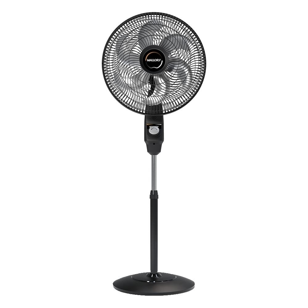 Ventilador Coluna Mallory Eolo TS+ 40cm com 3 Velocidades Preto