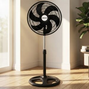 Ventilador de Coluna Ajuste de Altura Turbo 3 Velocidade 6 Pás
