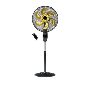 Ventilador de Coluna com Controle Mallory 40cm Chronos Preto e