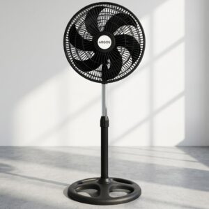 Ventilador de Coluna Pedestal de pé 40cm 30cm com 6 pás oscilante