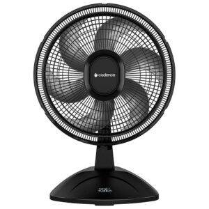 Ventilador de Mesa 140W 40cm 6 Pás Cadence Preto 127V