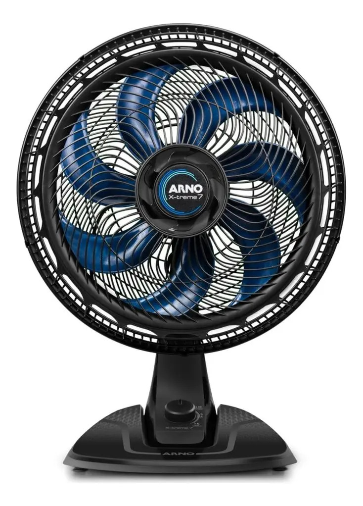 Ventilador de Mesa 40cm Arno 7 7 Pás, 150W — Ar e Ventilação