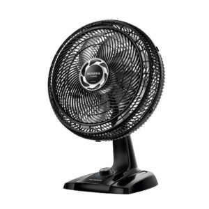 Ventilador De Mesa 40cm Turbo Mondial Preto Prata 220V