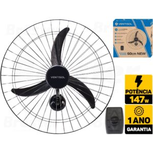Ventilador De Parede 60cm P Loja Industrias Academia Comércio Igreja — Esporte e Lazer