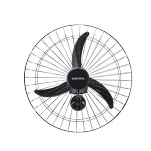 Ventilador de Parede Oscilante Ventisol Preto 60 cm Bivolt