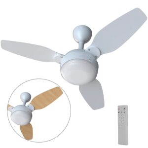 Ventilador de teto 3 pás Inverter dupla face com controle remoto