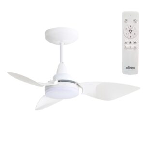 Ventilador De Teto Aliseu Smart Eco+ Branco Com Controle Remoto