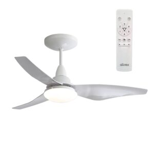 Ventilador de Teto Aliseu Taurus Branco Bivolt Com Motor Inverter