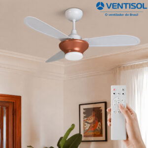 Ventilador de Teto Controle Remoto Ventilador Teto Com Luminária