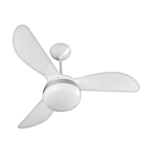 Ventilador de Teto Ventisol Fênix Branco Silver 02 Lâmpadas Led