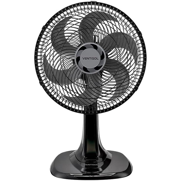 Ventilador Osc Mesa Turbo 6P 40CM PR 220V — Ar e Ventilação