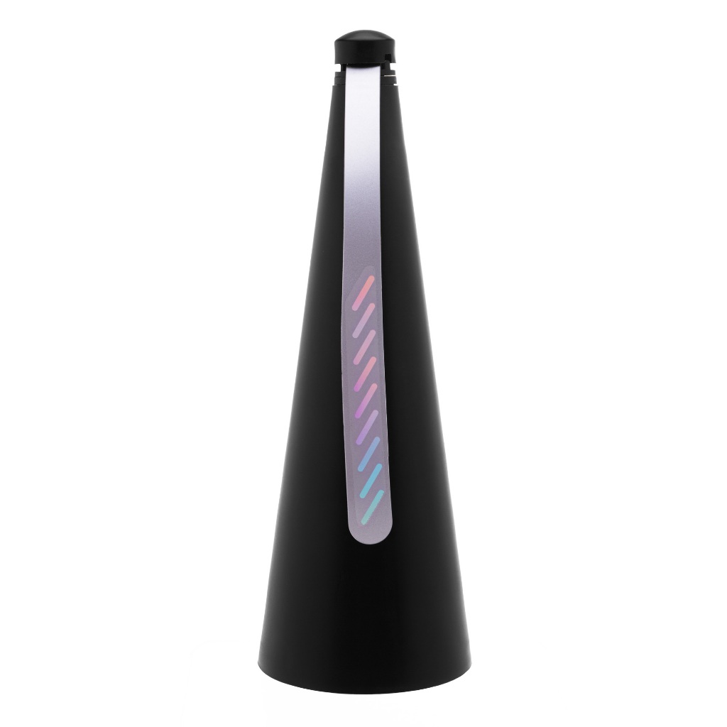 Ventilador Repelente de Mesa 25cm Preto Plástico Lyor para Afastar