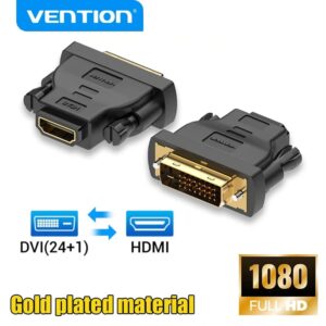Vention Adaptador Dvi Para Hdmi Bidirecional-D Macho Fêmea Conversor