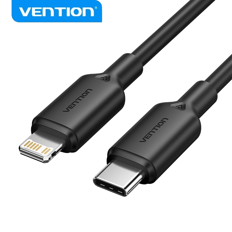 Vention Cabo Lightning Para iPhone 3A Carregamento Rápido E