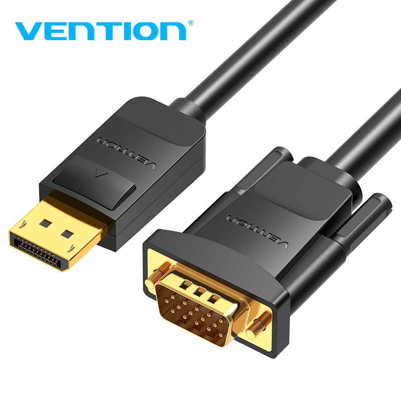Vention Displayport to Vga Cable DP to Vga Male to Male Adapter 1080P