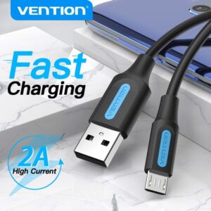 Vention Micro Cabo USB 2A Rápido Carregamento De Dados Para Samsung — Informática