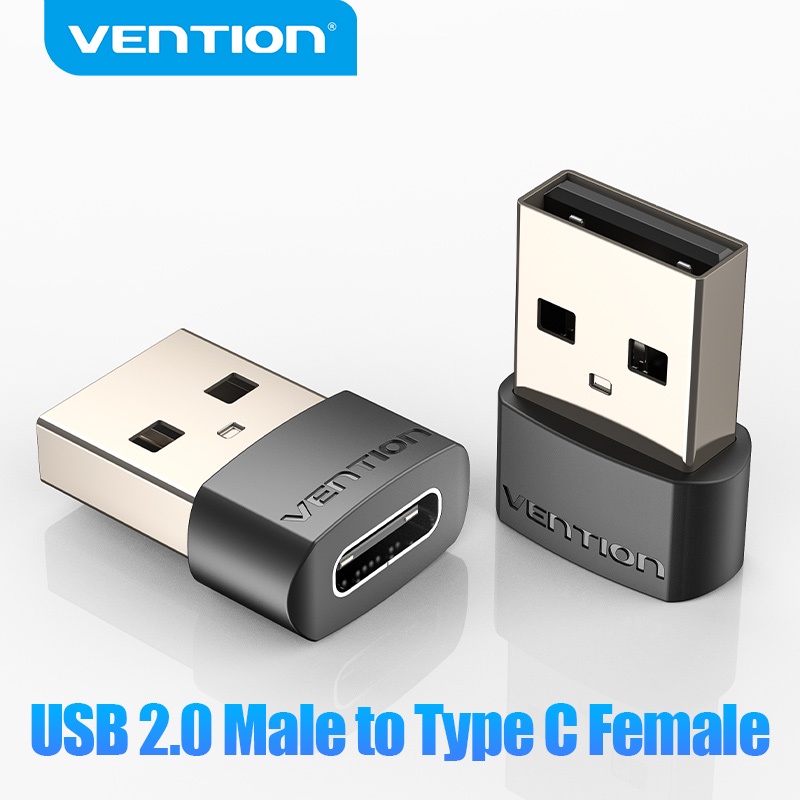 Vention Otg Usb-A Para Porta Adaptador Tipo C 3A 480Mbps iPhone Série — Celulares e Acessórios