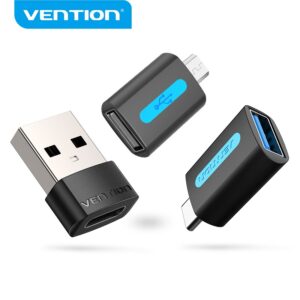 Vention Tipo C Para 3a Usb 3.0 Otg Adaptador 5gbps Telefone Para