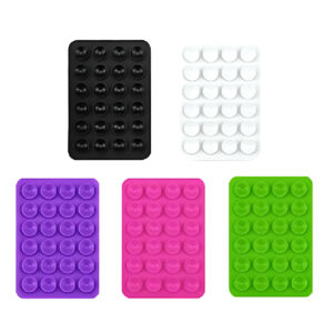 Ventosa de Silicone Adesivo Suporte para Celular Iphone Android Cores