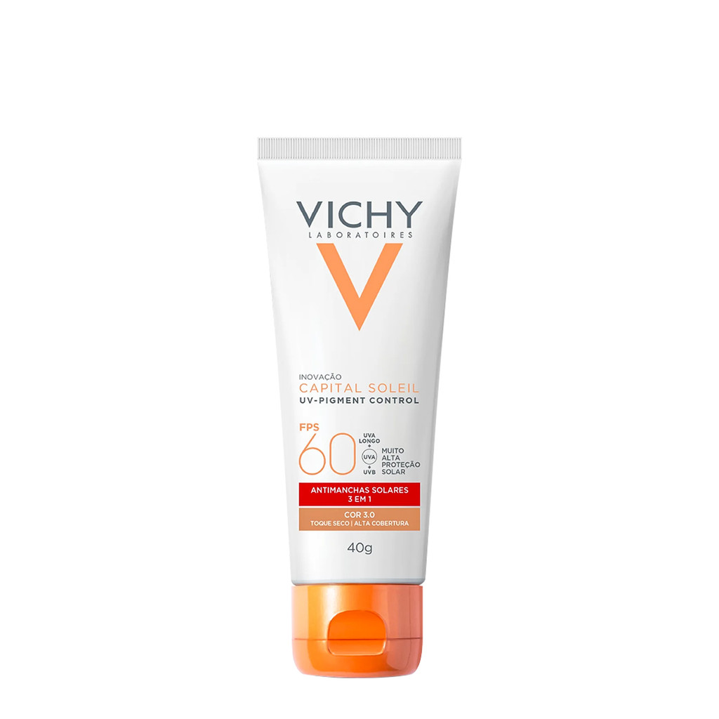 Vichy Capital Soleil Cor 3.0 Protetor Solar com Cor 40g