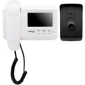 Vídeo Porteiro Intelbras Ivr 1010 Monitor 4.3" Branco