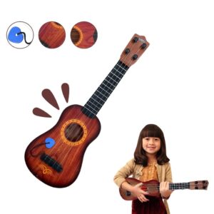 Violao Infantil De Brinquedo 43cm Cordas De Aco Importway Inmetro
