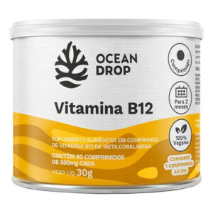 Vitamina B12 60 Tablets 500mg Ocean Drop — Informática