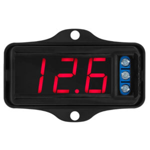 Voltimetro Digital Taramps Vtr 1000 Led Medidor De Bateria Som