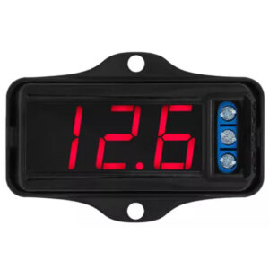 Voltimetro Taramps Vtr-1000 V2 Led 5A Fácil Instalação Som Automotivo