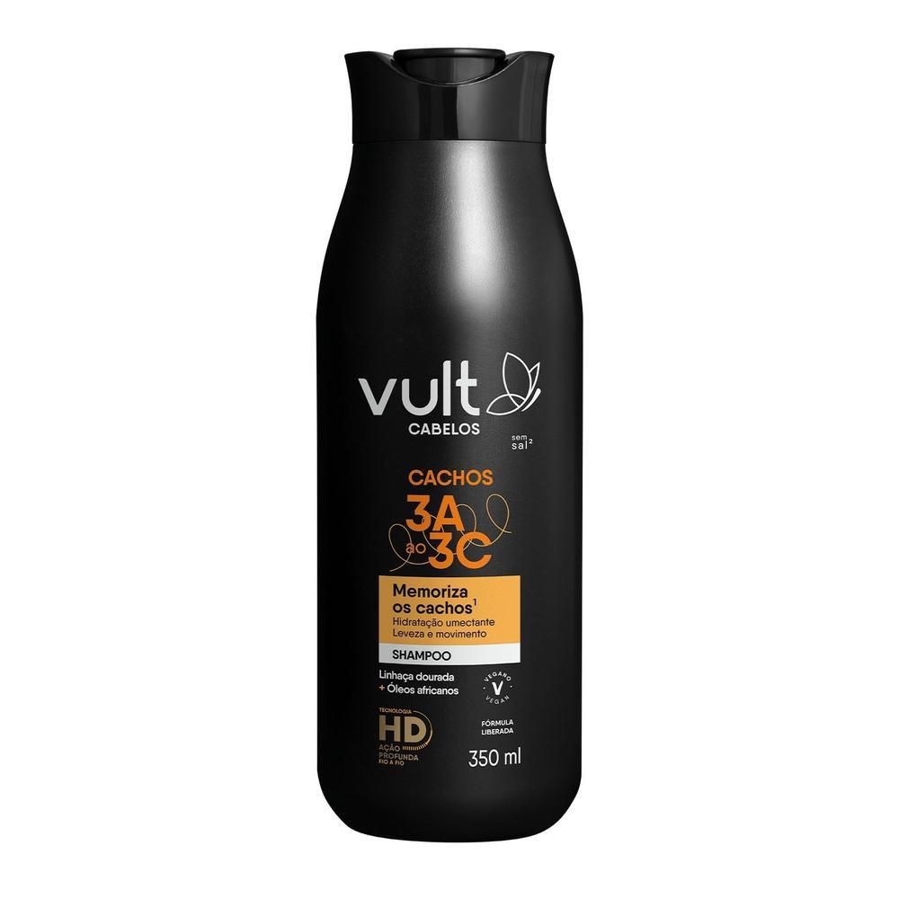 Vult Cabelos Cachos 3A a 3C Shampoo 350ml