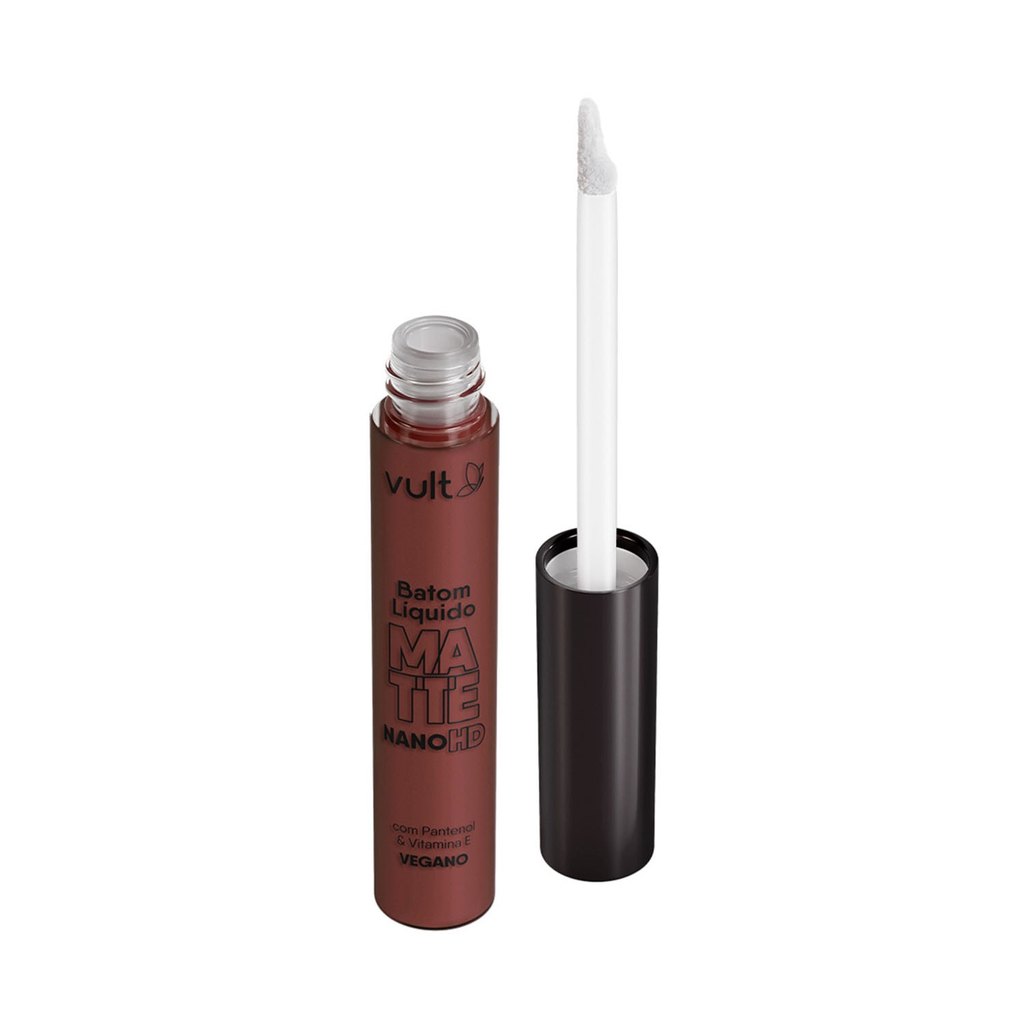 Vult Nano HD Castanho Escuro Batom Líquido Matte 5ml