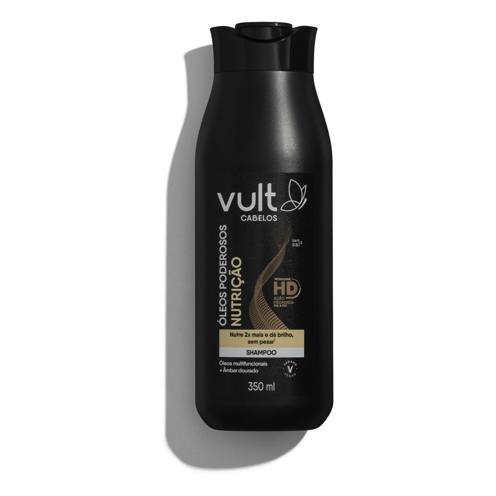 Vult Shampoo Óleos Poderosos Nutrição 350ml — Cabelos